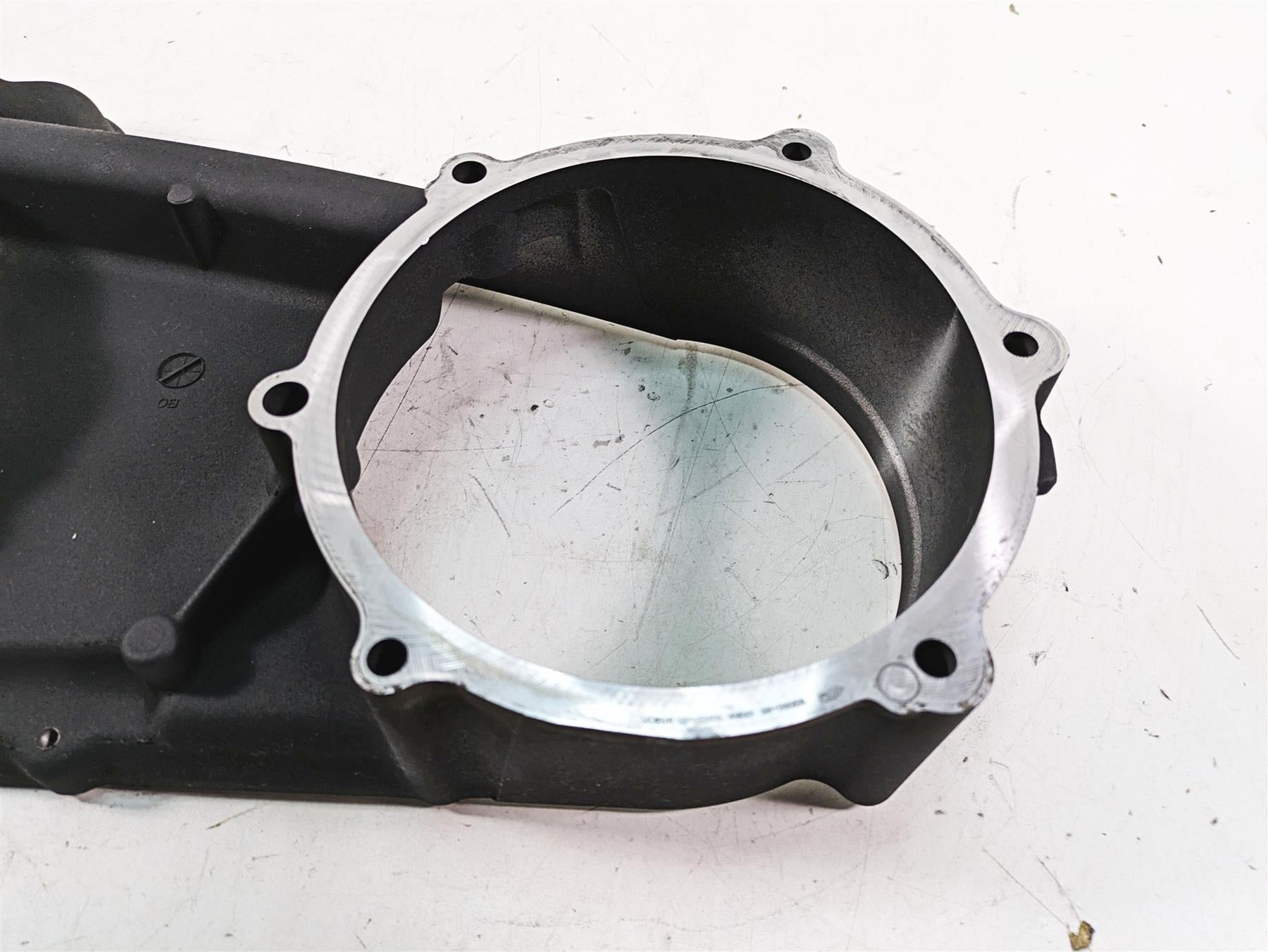2009 Harley FXCWC Softail Rocker C Inner Primary Drive Clutch Cover 60701-08 {{ shop.shopifyCountryName }} - Mototech271
