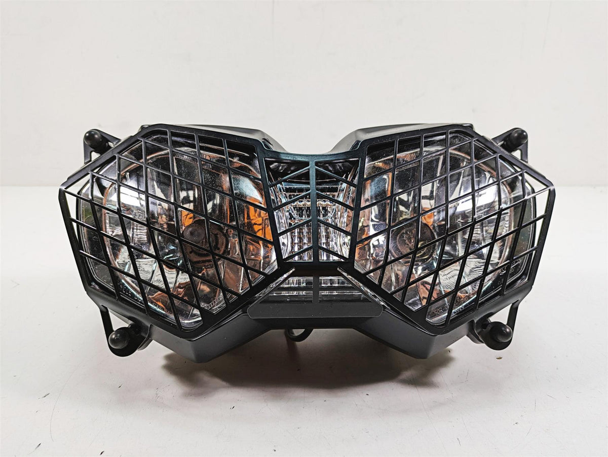 2012 Triumph Tiger 800XC ABS Headlight Head Light Lamp + Guard T2701517 {{ shop.shopifyCountryName }} - Mototech271
