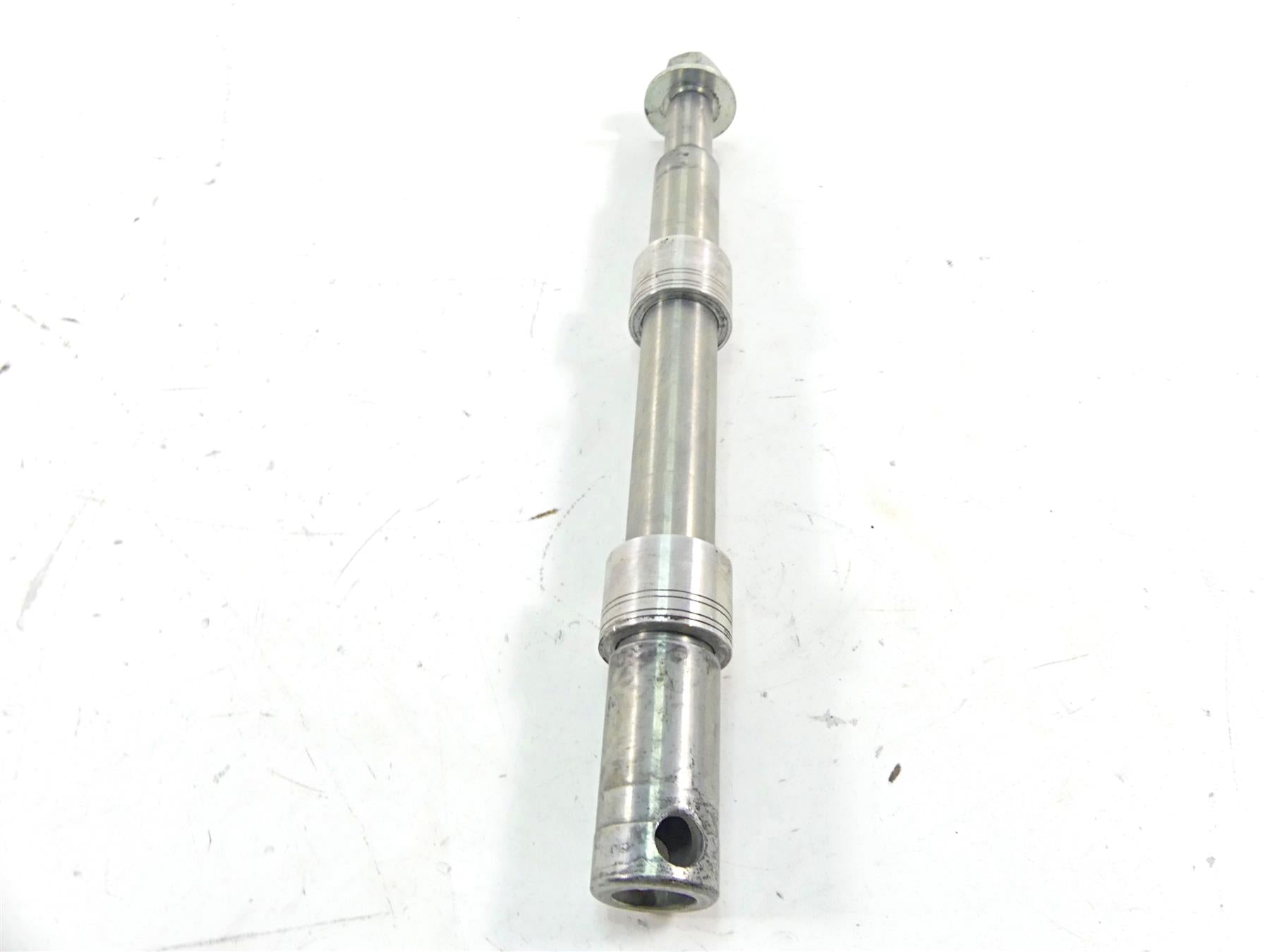 2008 Harley Touring FLHX Street Glide Straight Front Axle Wheel Spindle 41547-07 {{ shop.shopifyCountryName }} - Mototech271