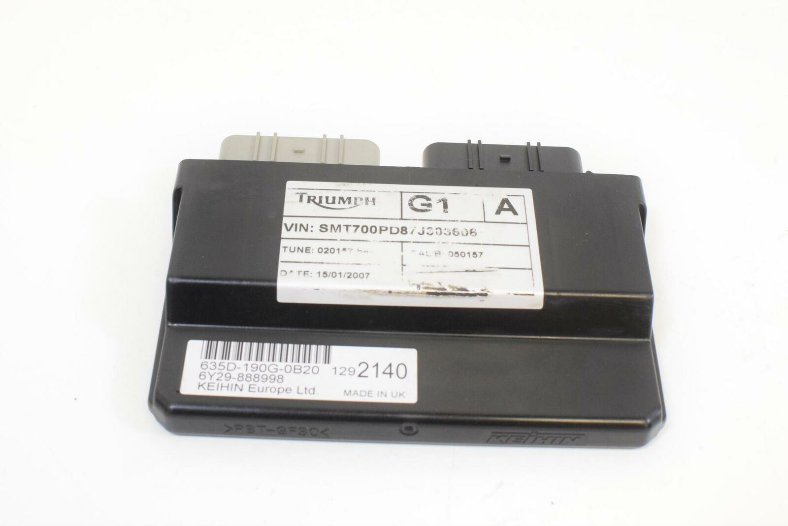 2007 Triumph Tiger 1050 CDI ECU ECM Engine Control Module T1292140