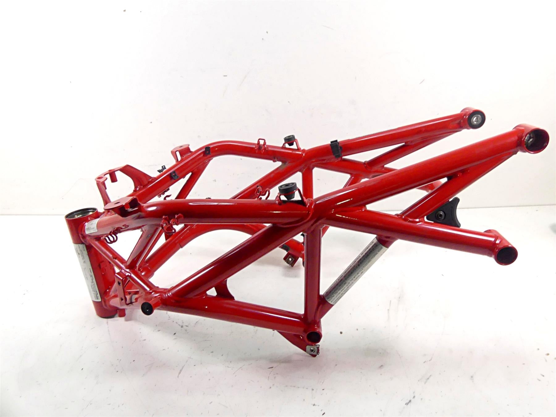 2013 Ducati Diavel Red Straight Main Frame Chassis With California Salvage Title 470P2012AA {{ shop.shopifyCountryName }} - Mototech271