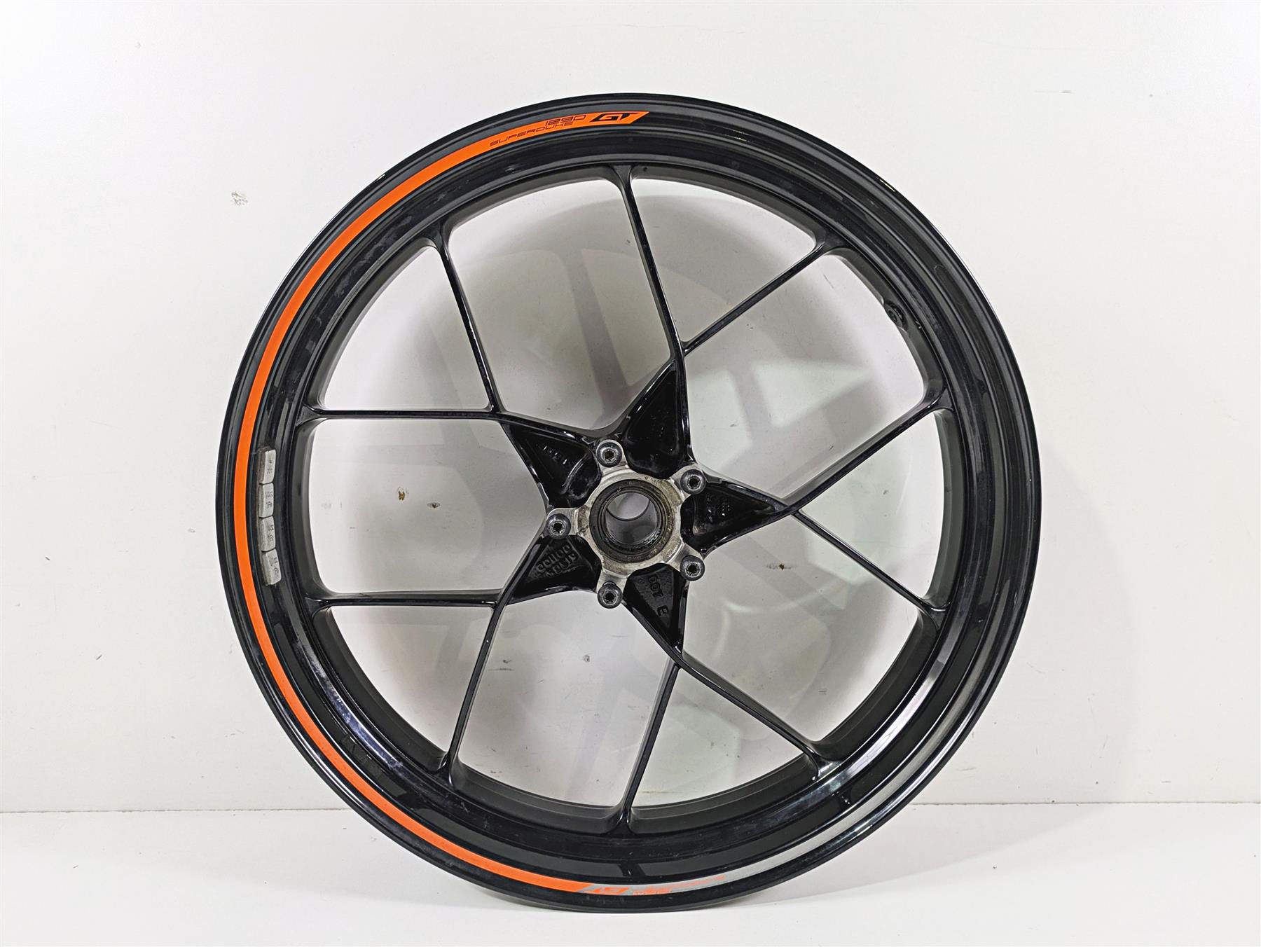 1290 Super Duke KTM 純正ホイール 2017 KTM 1290 Super Duke GT Front Wheel Rim 3.5x17 .45mm Runout