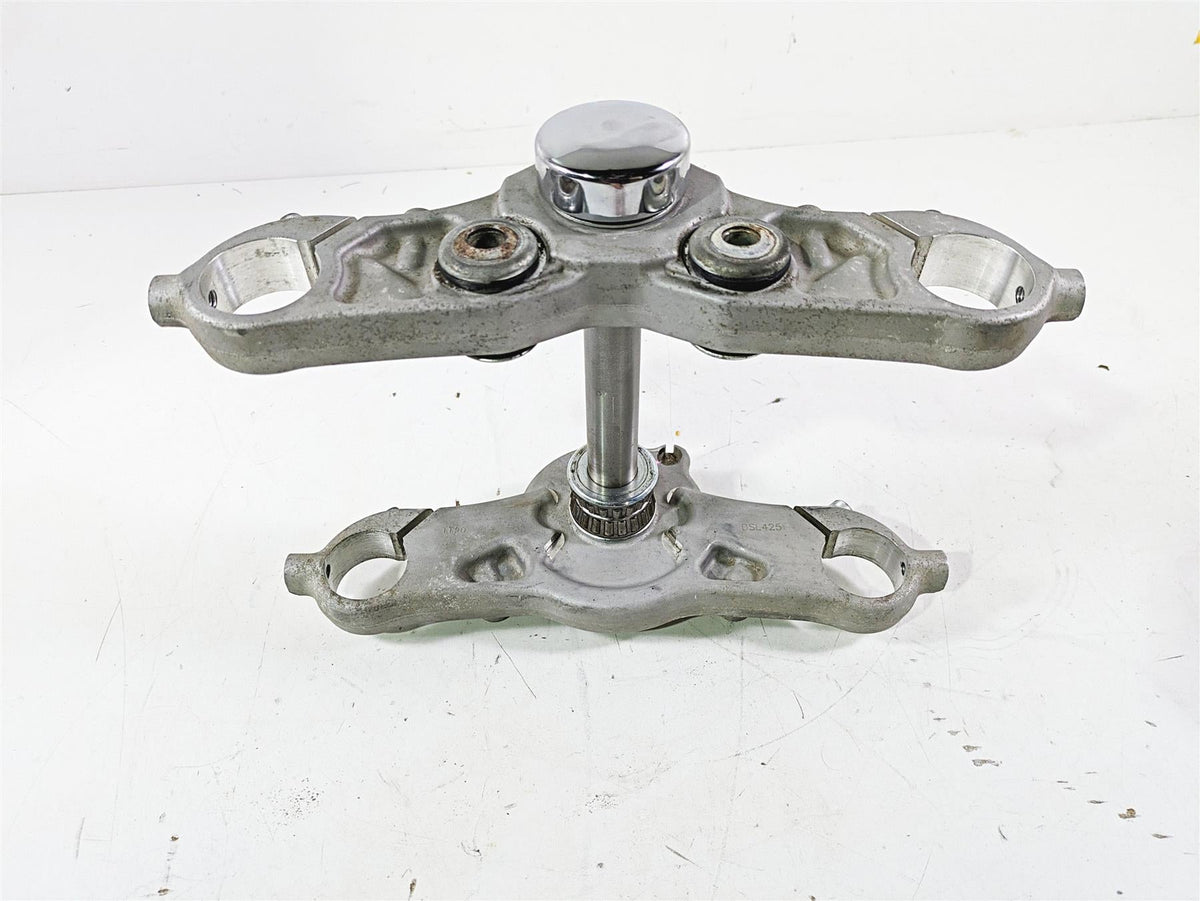 2012 Harley FLD Dyna Switchback Upper Lower Triple Tree 41mm READ 45900025 {{ shop.shopifyCountryName }} - Mototech271