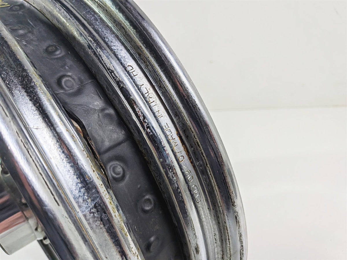 2000 Harley Touring FLHRCI Road King 16x3 Front Wheel Spoke Rim -Runout 40960-00 {{ shop.shopifyCountryName }} - Mototech271