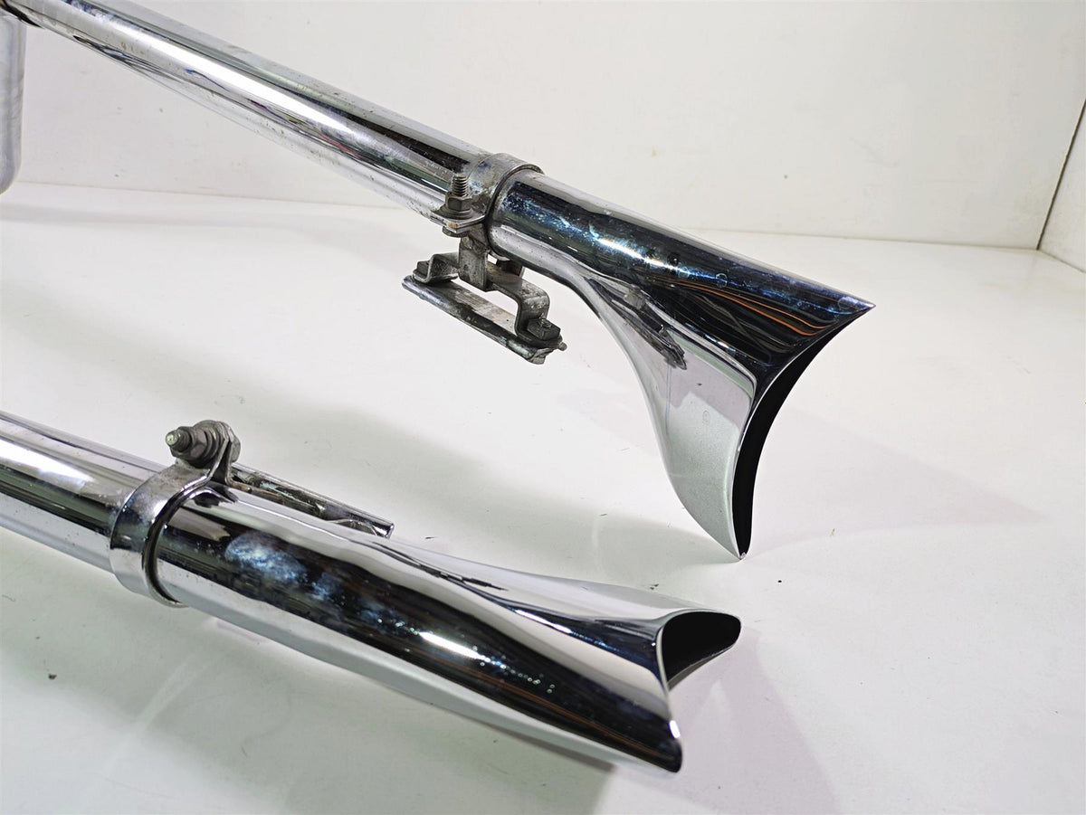 1998 Harley Touring FLHRCI Road King True Dual Fishtail Header Exhaust Set {{ shop.shopifyCountryName }} - Mototech271