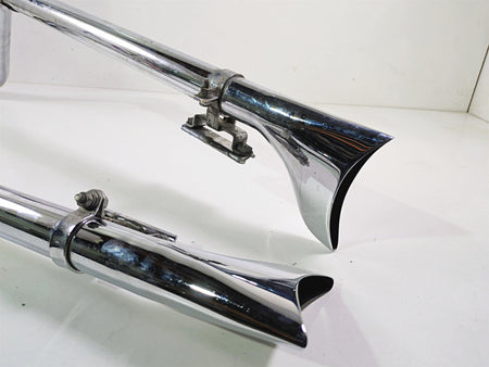 1998 Harley Touring FLHRCI Road King True Dual Fishtail Header Exhaust Set {{ shop.shopifyCountryName }} - Mototech271