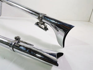 1998 Harley Touring FLHRCI Road King True Dual Fishtail Header Exhaust Set