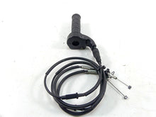 Load image into Gallery viewer, 2010 Kawasaki ZX1400 ZX14 R Ninja Throttle Grip &amp; Cables Set 32099-0049
