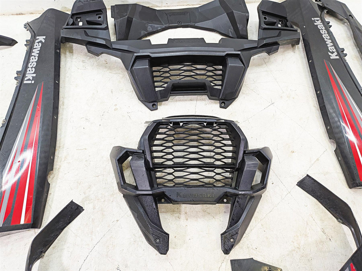 2021 Kawasaki Teryx KRX KRF 1000 ES Fender Hood Door Cover Fairing 14093-0799 {{ shop.shopifyCountryName }} - Mototech271
