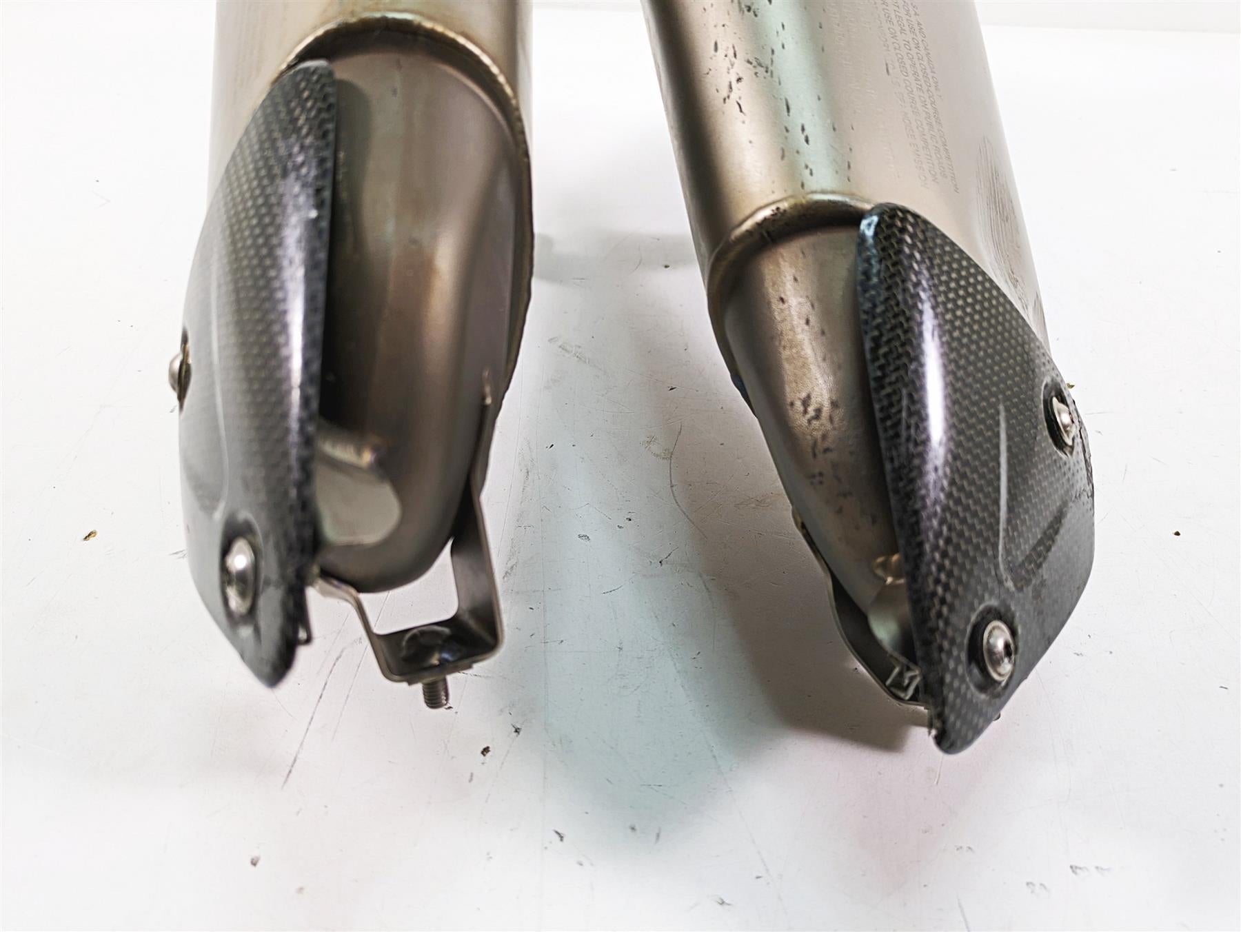 2016 Ducati Panigale 1299 S Akrapovic Exhaust Muffler Pipe Silencer 96480771A {{ shop.shopifyCountryName }} - Mototech271