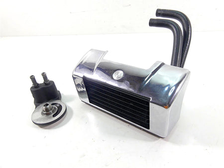 2007 Harley Touring FLHRSE CVO Road King Oil Cooler Flange Cover Set 63068-07 {{ shop.shopifyCountryName }} - Mototech271