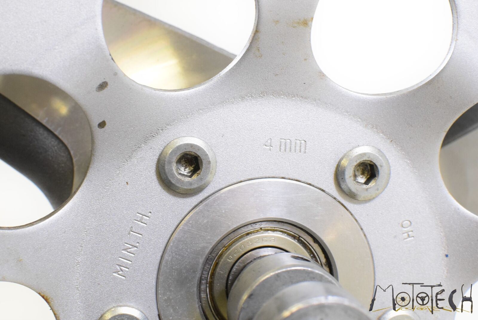 2001 Suzuki VZ800 Marauder Front Wheel Rim 16x3 Straight 54111-48E00-12R {{ shop.shopifyCountryName }} - Mototech271