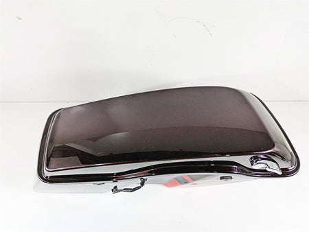 2017 Harley Touring FLHTKSE CVO E-Glide Left Saddlebag Black Garnet 90200414 {{ shop.shopifyCountryName }} - Mototech271