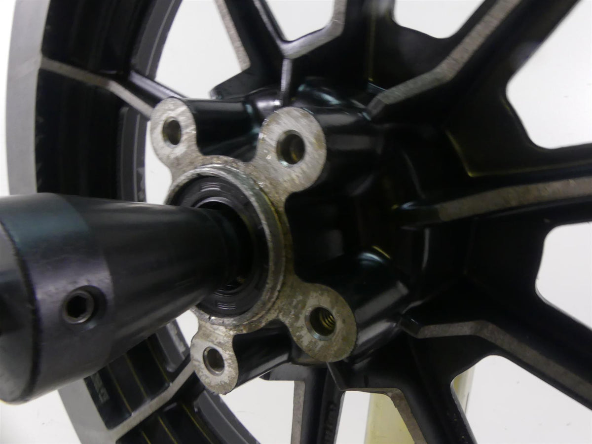 1998 Harley Touring FLHTC Electra Glide Front 10 Spoke 16x3 Rim Wheel 43493-87 {{ shop.shopifyCountryName }} - Mototech271