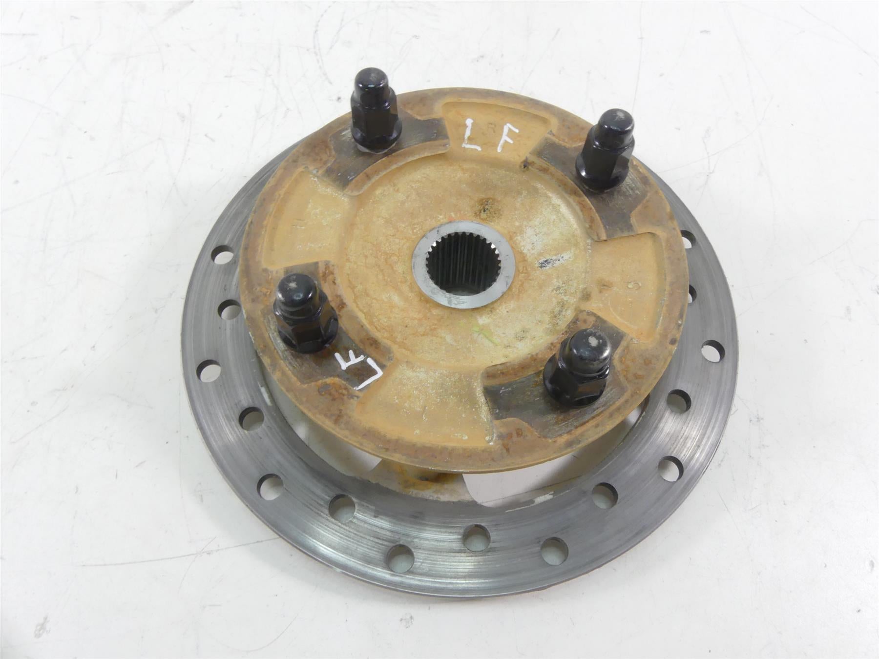 2019 Honda Talon SXS1000 S2R Front Left Wheel Hub Mount & Rotor 42615-HL6-A00 {{ shop.shopifyCountryName }} - Mototech271