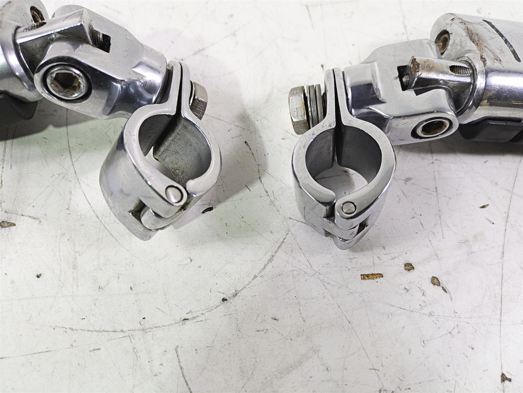 2002 Honda GL1500 CD Valkyrie Deluxe Chrome Highway Foot Rest Peg Set {{ shop.shopifyCountryName }} - Mototech271