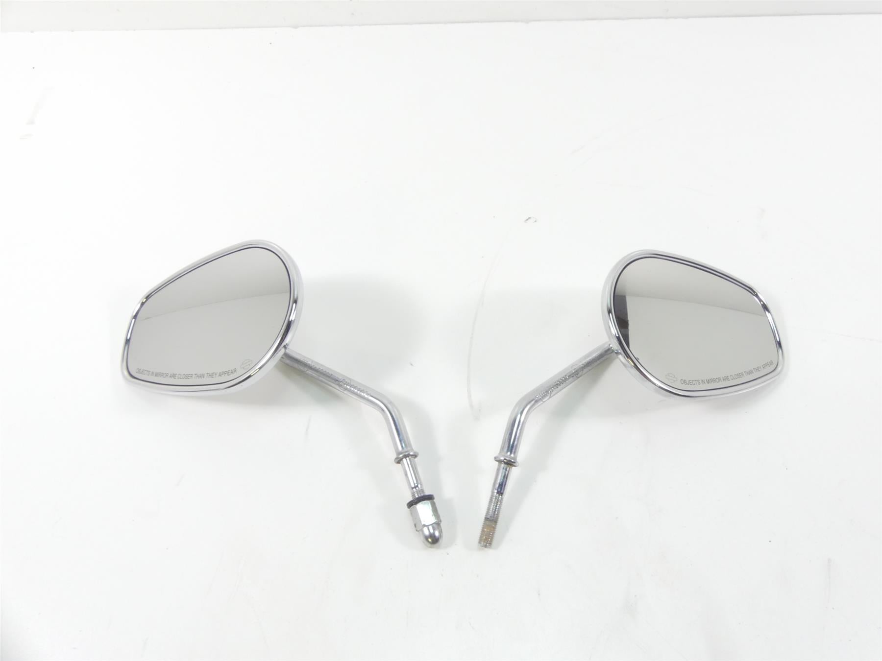 2017 Harley Dyna FXDB Street Bob Nice Chrome Rear View Mirrors 91840-03 91845-03 {{ shop.shopifyCountryName }} - Mototech271