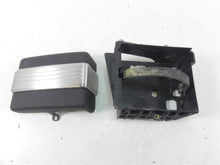 Load image into Gallery viewer, 2009 Harley FXDF Dyna Fat Bob Battery Tray &amp; Black Wrinkle Cover 70379-06B | Mototech271
