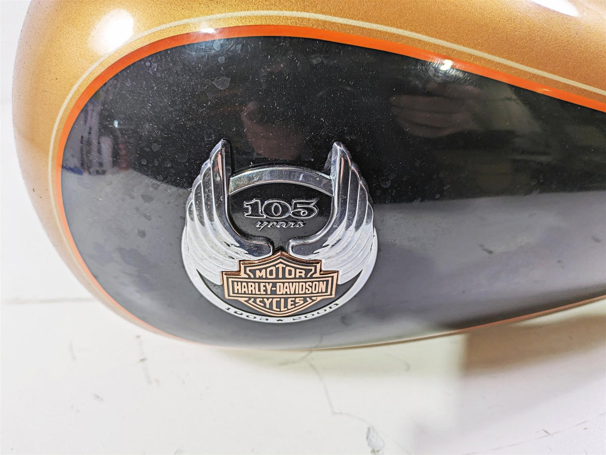 2008 Harley Touring FLHTCU E-Glide 105TH Fuel Gas Petrol Tank & Emblems 61356-08 {{ shop.shopifyCountryName }} - Mototech271