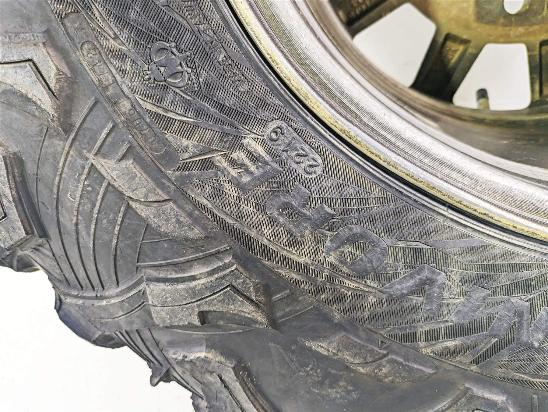 2020 Polaris RZR XP 1000 Turbo Rear Left Oem 14x8 Wheel + Maxxis Tire 1522843 {{ shop.shopifyCountryName }} - Mototech271