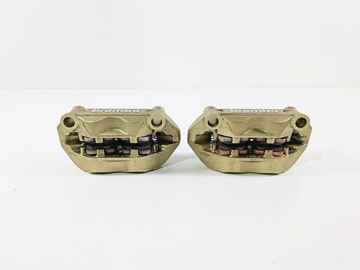 2017 BMW S1000RR K46 Golden Brembo Front Brake Caliper Set 100mm 34117714784 {{ shop.shopifyCountryName }} - Mototech271