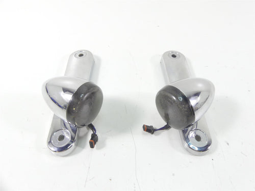 2014 Harley Touring FLHX Street Glide Front Smoked Led Blinker Set 68000037 | Mototech271