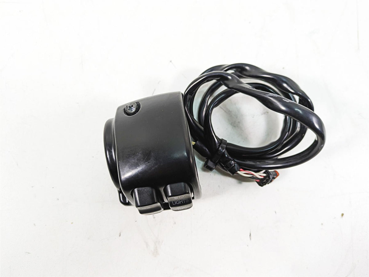 2012 Harley FLD Dyna Switchback Left Turn Signal Blinker Control Switch 72949-12 {{ shop.shopifyCountryName }} - Mototech271