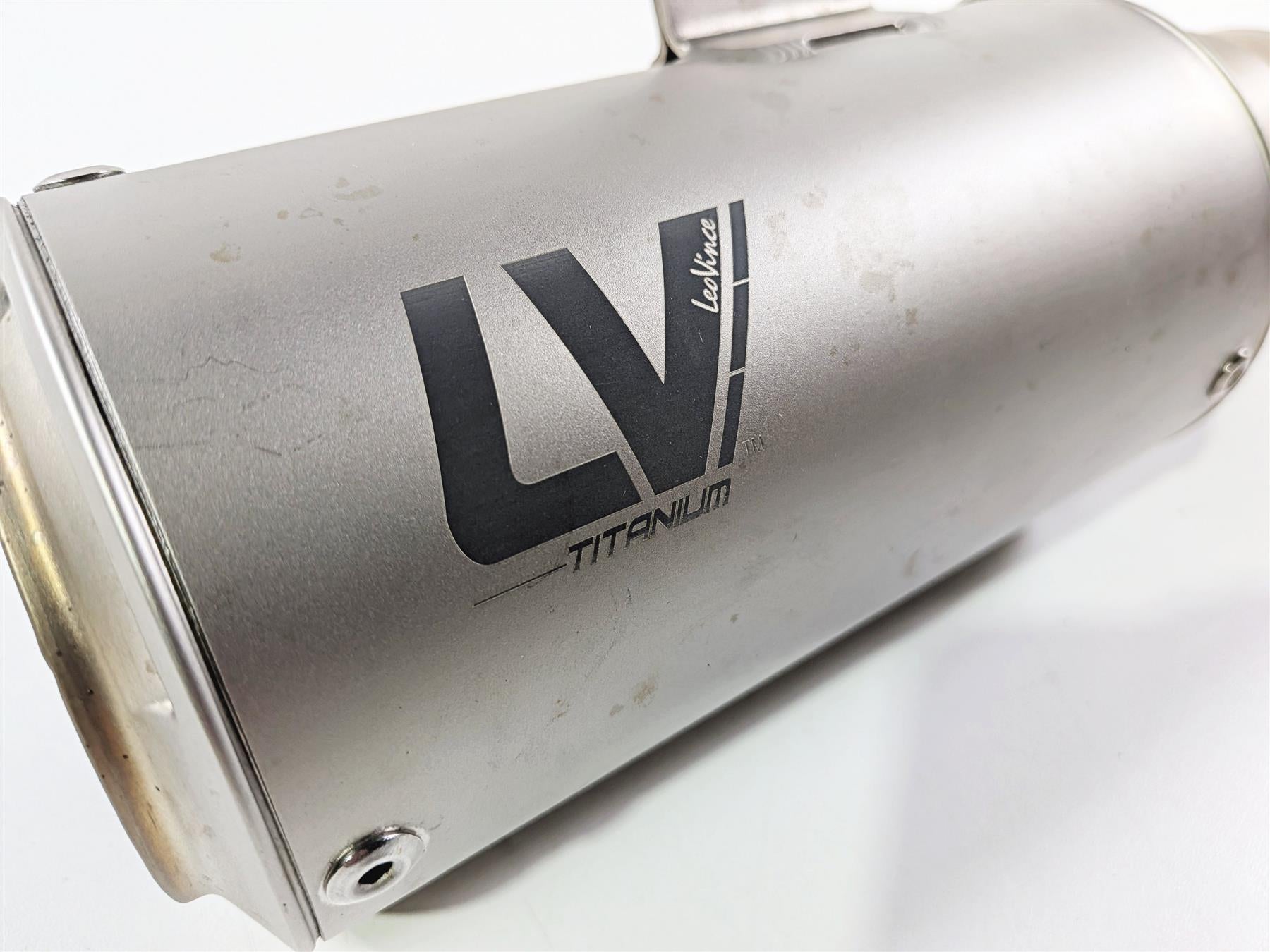 2022 Kawasaki ZX10R ZX1000 Ninja Leo Vince LV Corsa Titanium Slip On Exhaust 15406TU {{ shop.shopifyCountryName }} - Mototech271