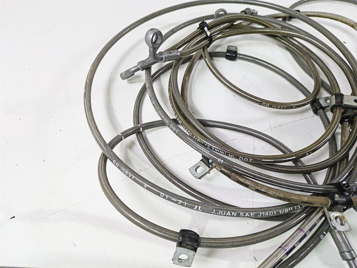2022 Polaris RZR XP 4 1000 Premium Front Rear Brake Line Hose Set 1912881 {{ shop.shopifyCountryName }} - Mototech271