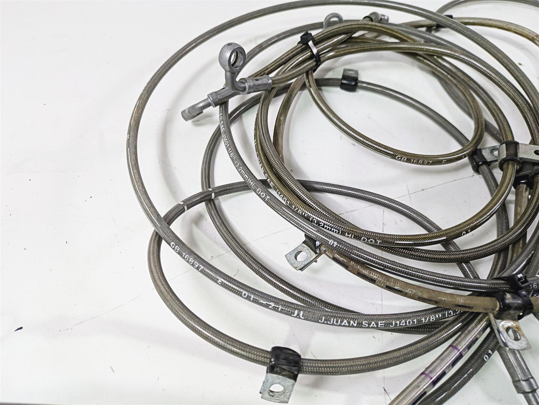 2022 Polaris RZR XP 4 1000 Premium Front Rear Brake Line Hose Set 1912881 {{ shop.shopifyCountryName }} - Mototech271