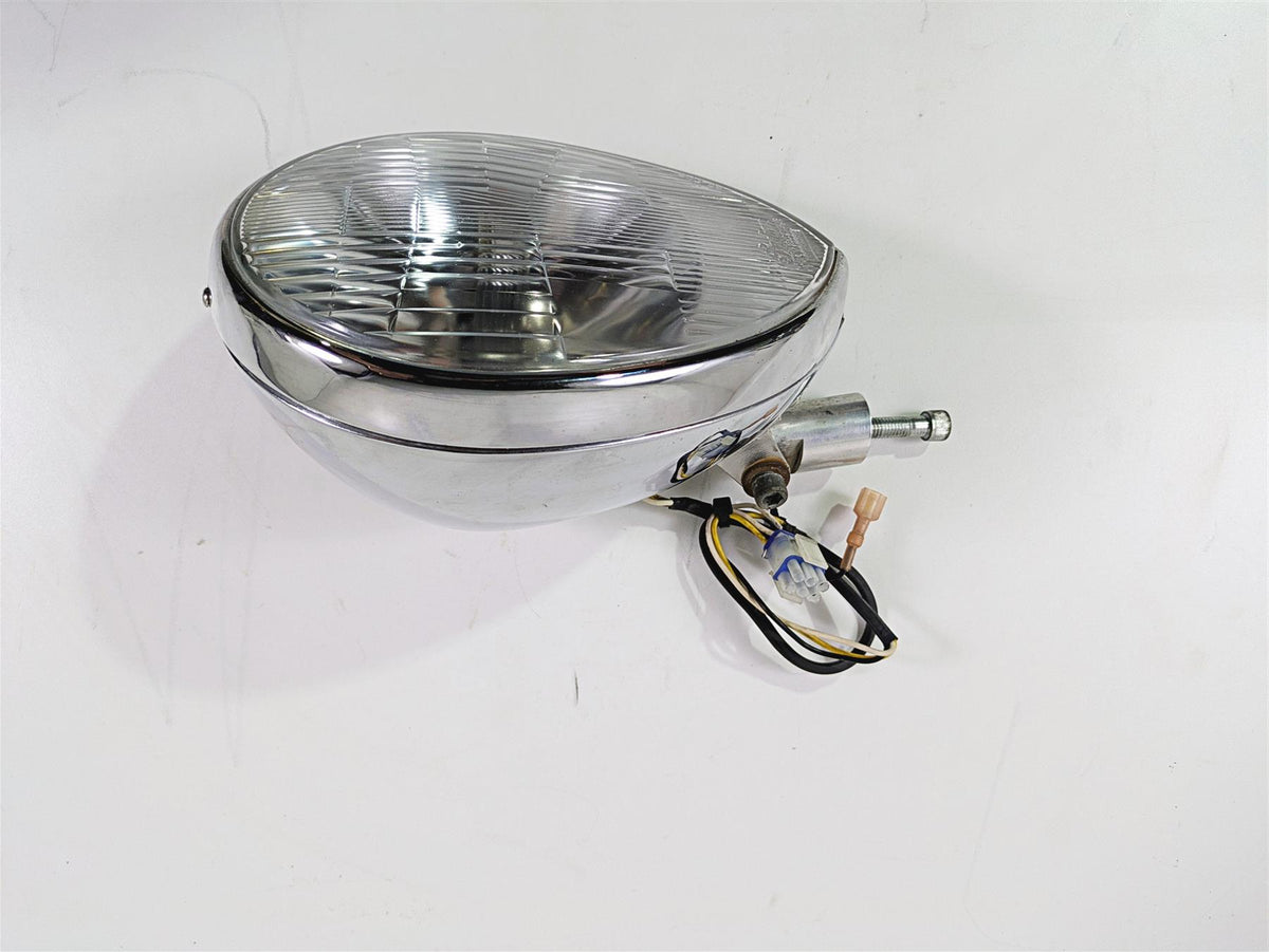 2002 Indian Spirit Deluxe Headlamp Light Lamp Lens & Bucket & Mount 68-126 {{ shop.shopifyCountryName }} - Mototech271