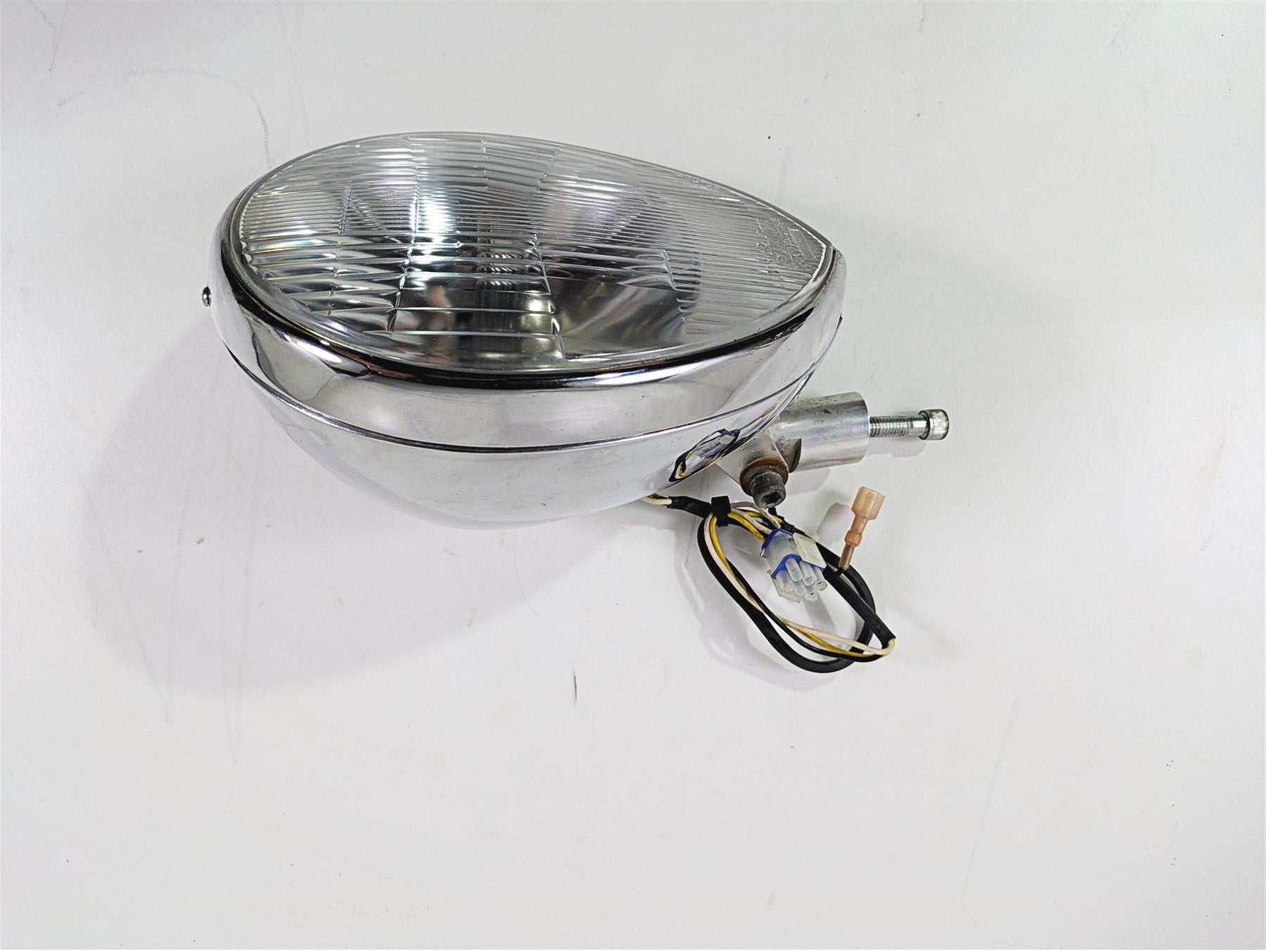 2002 Indian Spirit Deluxe Headlamp Light Lamp Lens & Bucket & Mount 68-126 {{ shop.shopifyCountryName }} - Mototech271