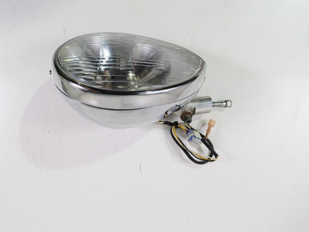 2002 Indian Spirit Deluxe Headlamp Light Lamp Lens & Bucket & Mount 68-126 {{ shop.shopifyCountryName }} - Mototech271