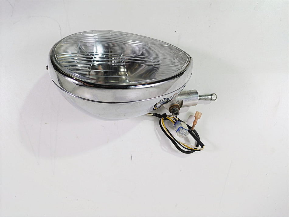 2002 Indian Spirit Deluxe Headlamp Light Lamp Lens & Bucket & Mount 68-126 {{ shop.shopifyCountryName }} - Mototech271