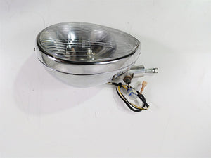 2002 Indian Spirit Deluxe Headlamp Light Lamp Lens & Bucket & Mount 68-126