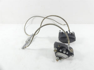 2001 Harley Touring FLHRCI Road King Front Brake Caliper Set 44023-00C 44046-00D