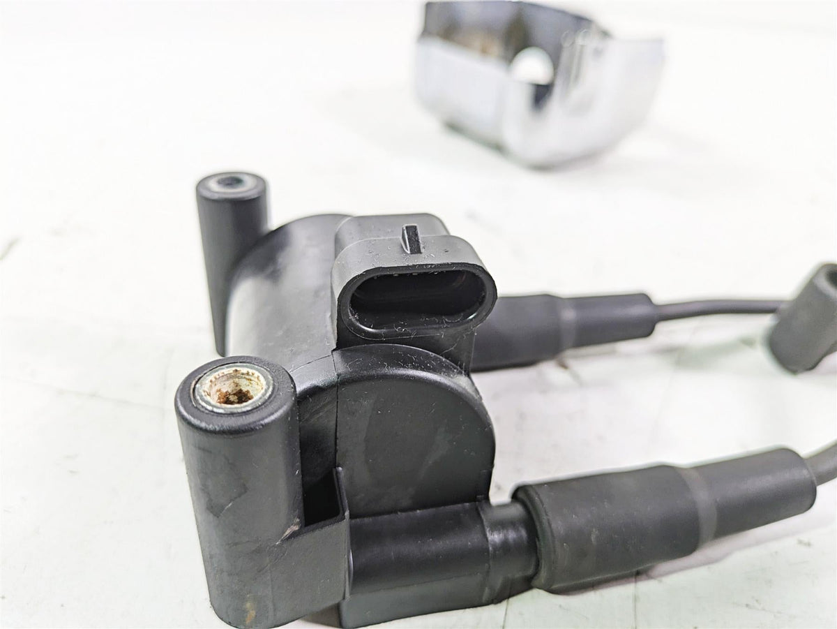 2016 Harley FLSTC Softail Heritage Ignition Coil & Chrome Cover 31696-07A {{ shop.shopifyCountryName }} - Mototech271