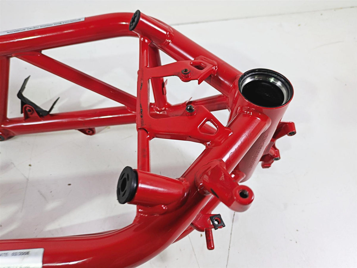2008 Ducati SBK 1098 S Straight Main Frame Chassis With Texas Salvage Title 47011871BA {{ shop.shopifyCountryName }} - Mototech271