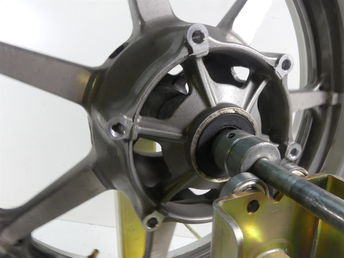 2007 Yamaha XVS1300 V-Star Straight Front Wheel Rim 16x3 5KS-25168-00-MA {{ shop.shopifyCountryName }} - Mototech271