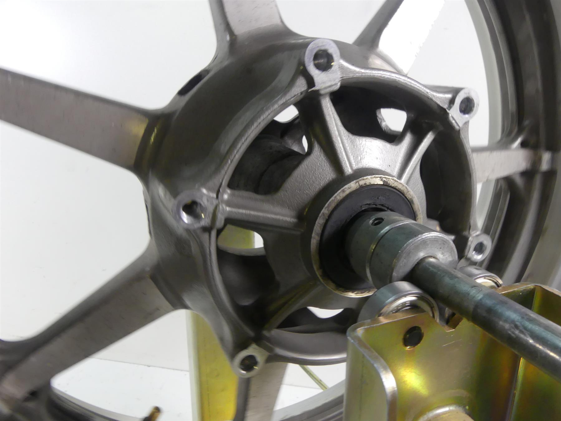 2007 Yamaha XVS1300 V-Star Straight Front Wheel Rim 16x3 5KS-25168-00-MA {{ shop.shopifyCountryName }} - Mototech271