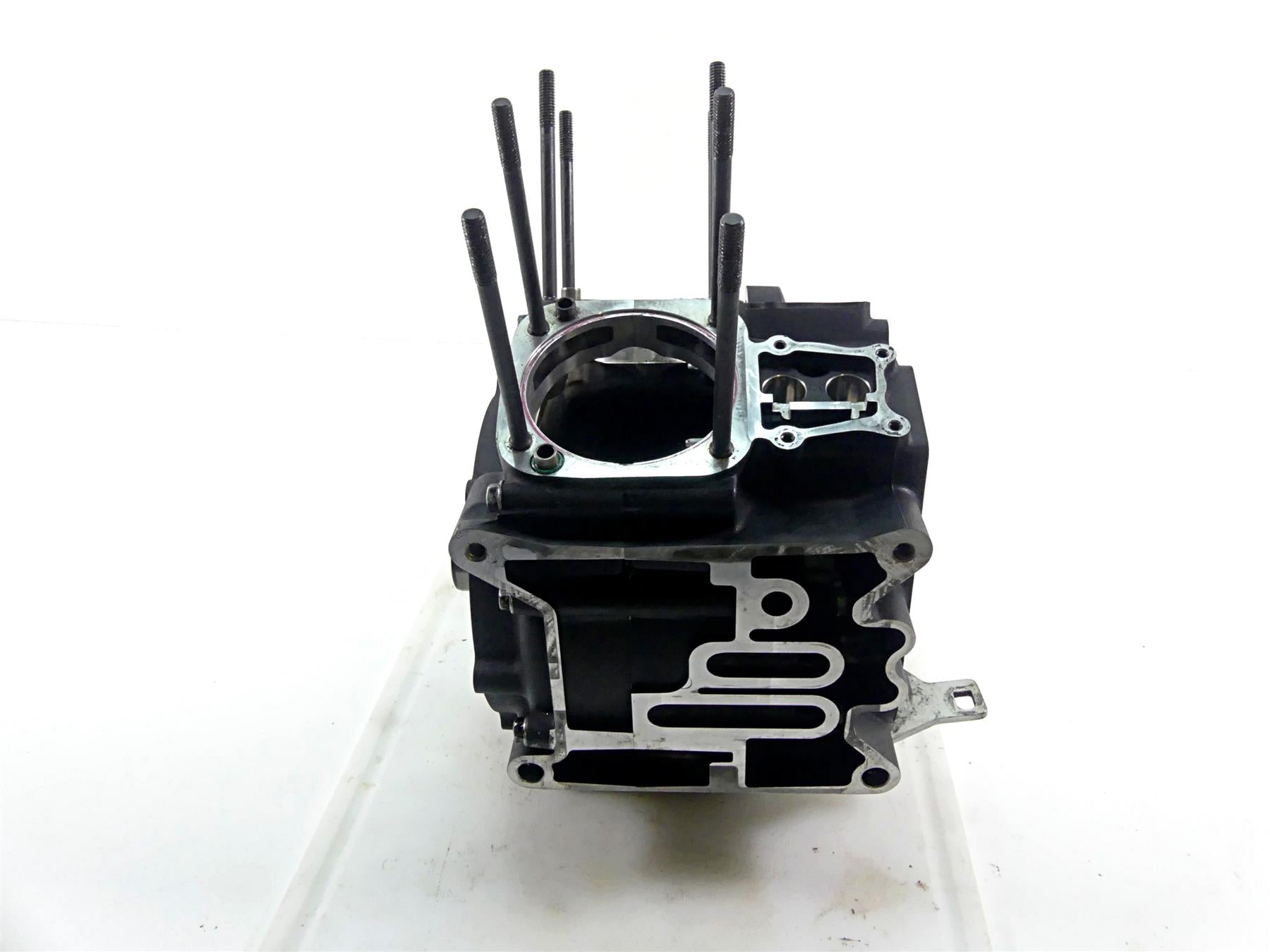 2017 Harley Dyna FXDB Street Bob Engine Motor Crankcase Crank Case 24621-06B {{ shop.shopifyCountryName }} - Mototech271