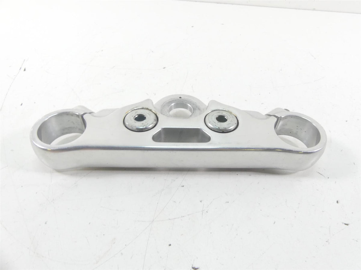 2009 Harley FXDF Dyna Fat Bob Upper Triple Tree Steering Clamp 49mm 47661-08 {{ shop.shopifyCountryName }} - Mototech271