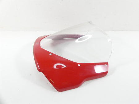 2005 Ducati Multistrada 1000S Red Windshield & Nose Fairing Cover 48110281A {{ shop.shopifyCountryName }} - Mototech271