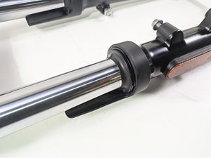 2013 Triumph Bonneville Front Forks & Triple Tree + Axle Set T2040532 T2040533