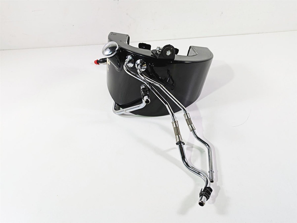 2009 Harley FLSTSB Cross Bones Oil Tank Reservoir & Lines - No Leaks 62507-09DH {{ shop.shopifyCountryName }} - Mototech271