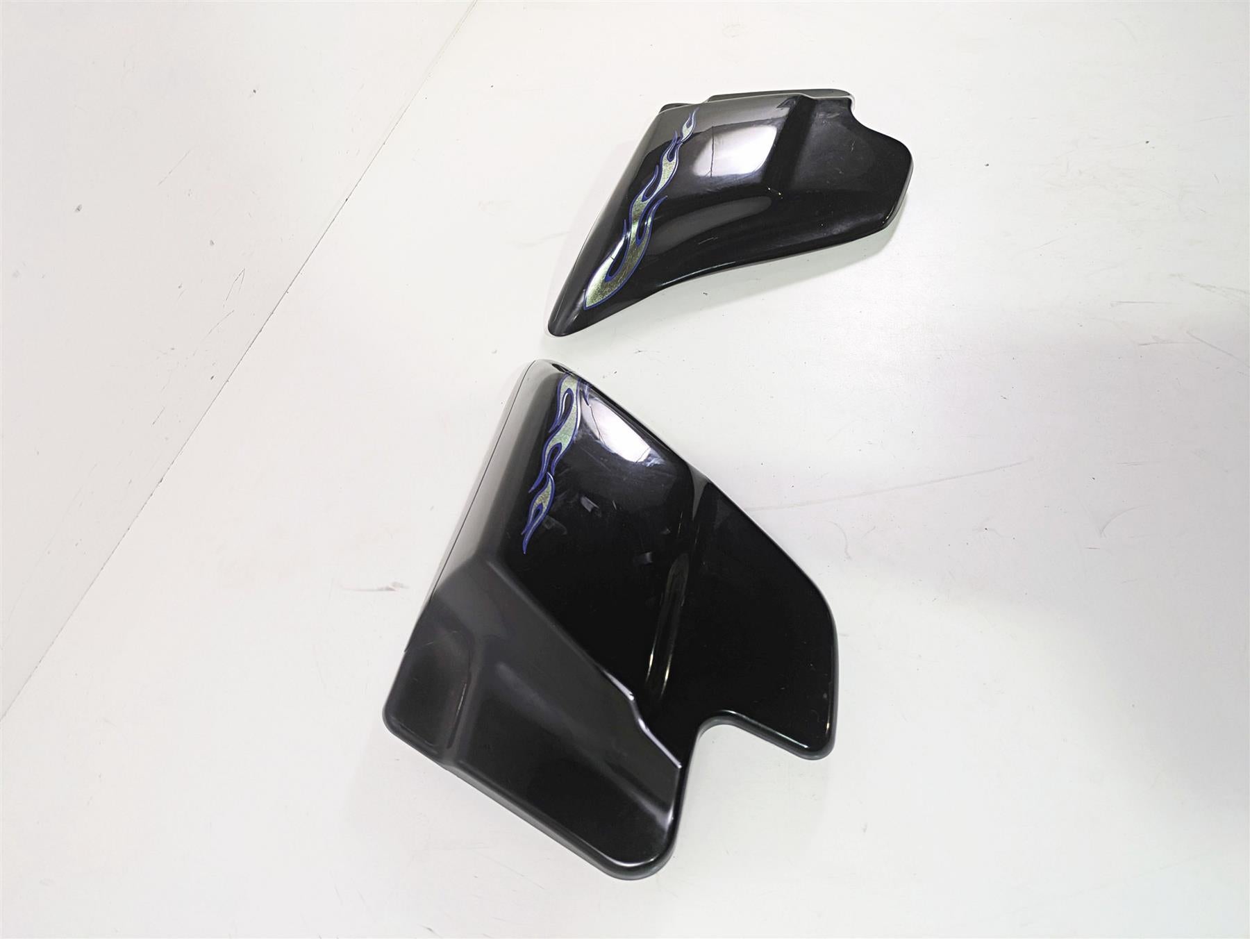 2007 Harley Touring FLHRSE CVO Road King Side Covers Fairings Black Ice 66048-97 {{ shop.shopifyCountryName }} - Mototech271
