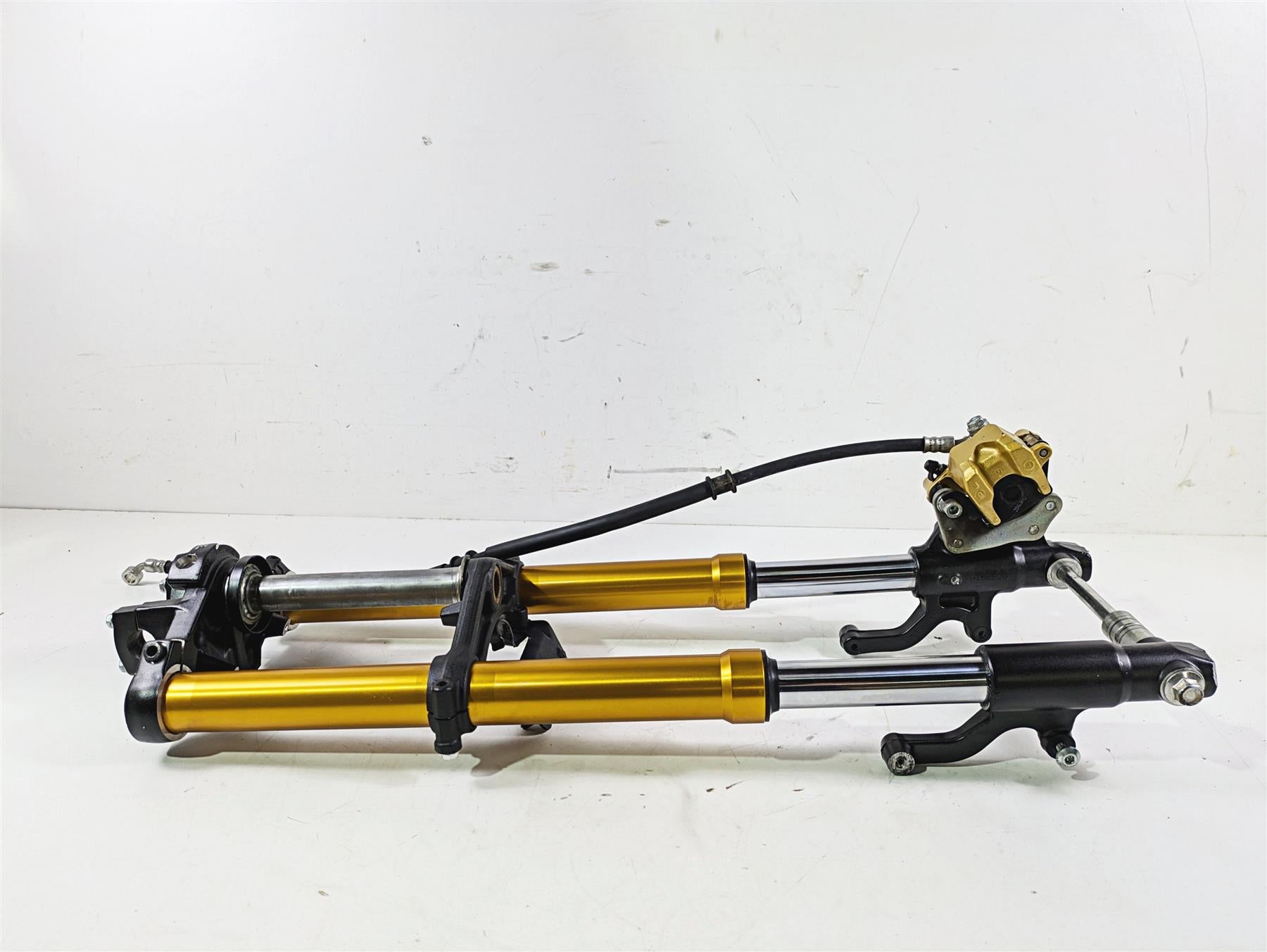 2021 Kawasaki Z125 Pro Front Fork End Triple Tree Set 44071-1260-484 {{ shop.shopifyCountryName }} - Mototech271