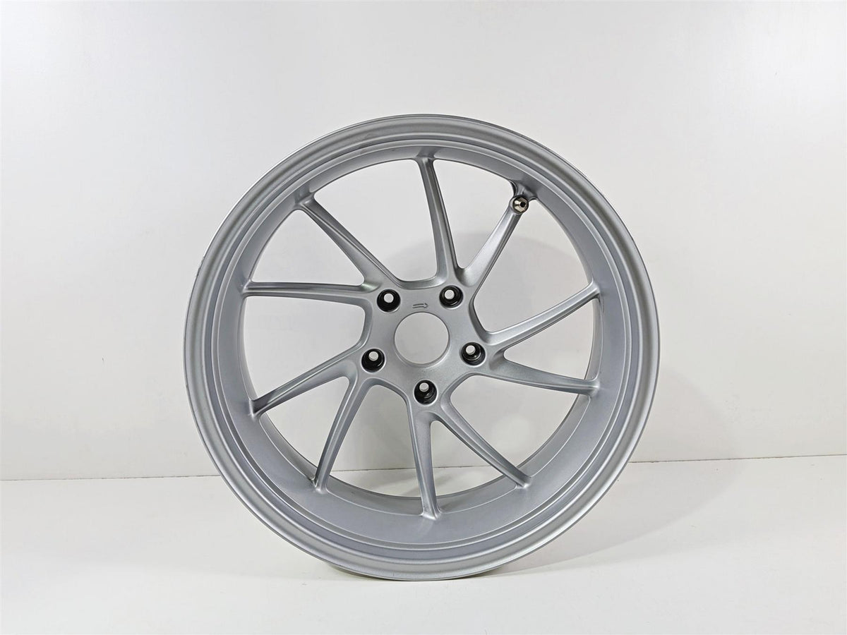2023 BMW R1250RT RTP K52 Straight Silver Rear Wheel Rim 17x5.5 36317727235 {{ shop.shopifyCountryName }} - Mototech271