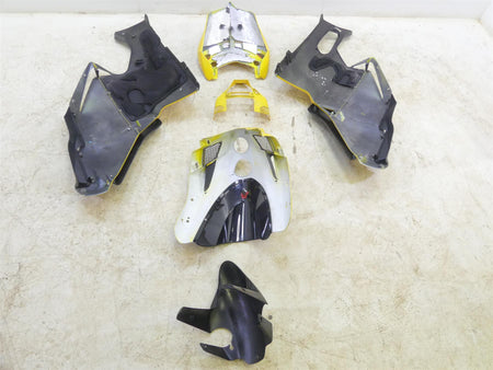 2004 Ducati 999 SBK Aftermarket Yellow Nose Tail Side Fairing Cover Cowl Set Kit {{ shop.shopifyCountryName }} - Mototech271