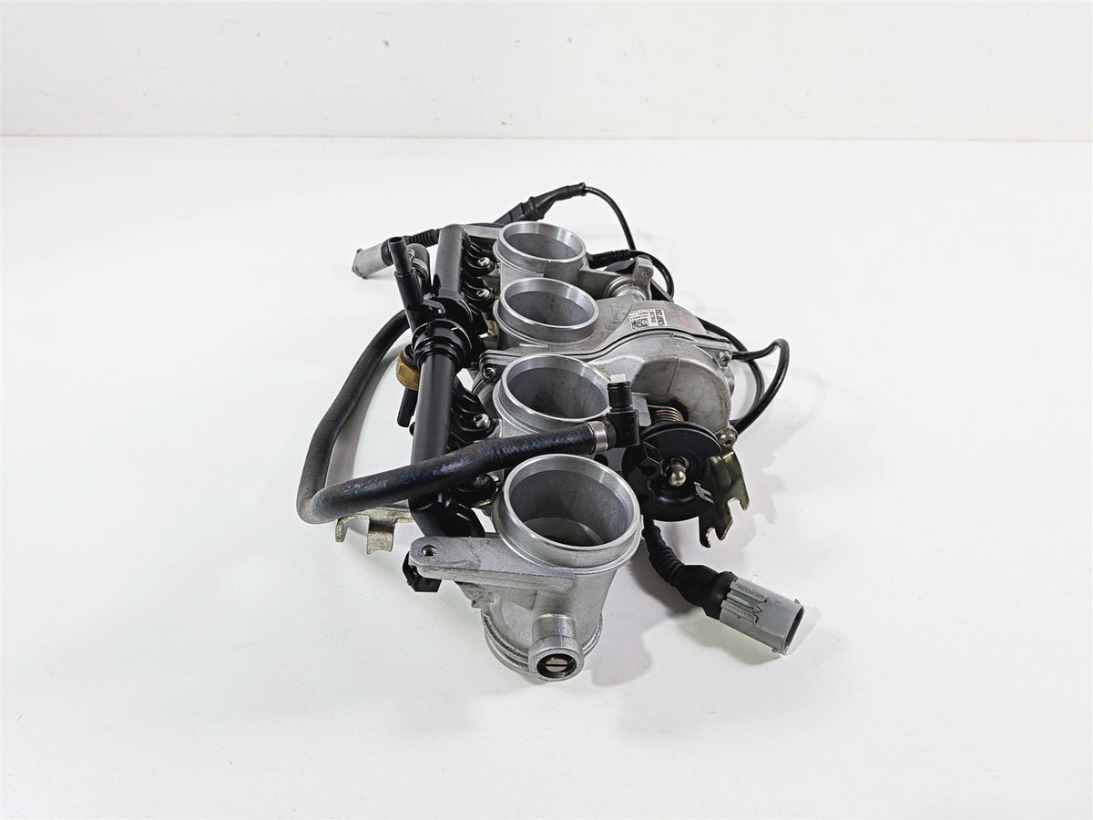 2014 BMW S1000RR K46 Throttle Body Dellorto & Injectors 8521750 13548545069 {{ shop.shopifyCountryName }} - Mototech271